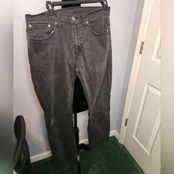 Levi's 559 Relaxed Straight Fit Men's Jeans Black Red Tab Black Label Size 32×32 - Picture 1 of 5